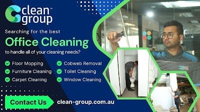 What services are included in a standard commercial cleaning package?